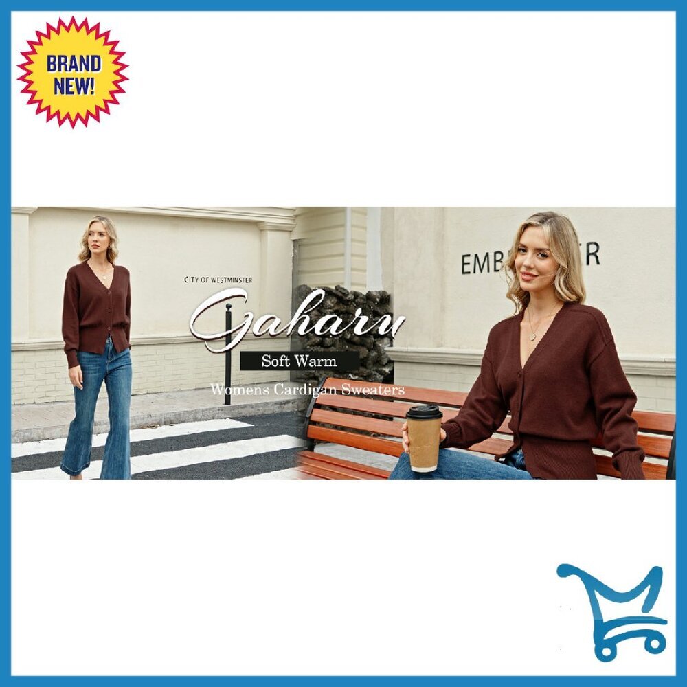 Long Sleeve V-Neck Peplum Cardigan Sweater Open Front Knitted - Picture 8 of 8